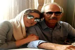 عکس جدید سحر دولت شاهی در کنار پدرش
