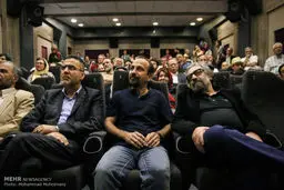 ایوبی در مراسم تجلیل از فرهادی/ عکس