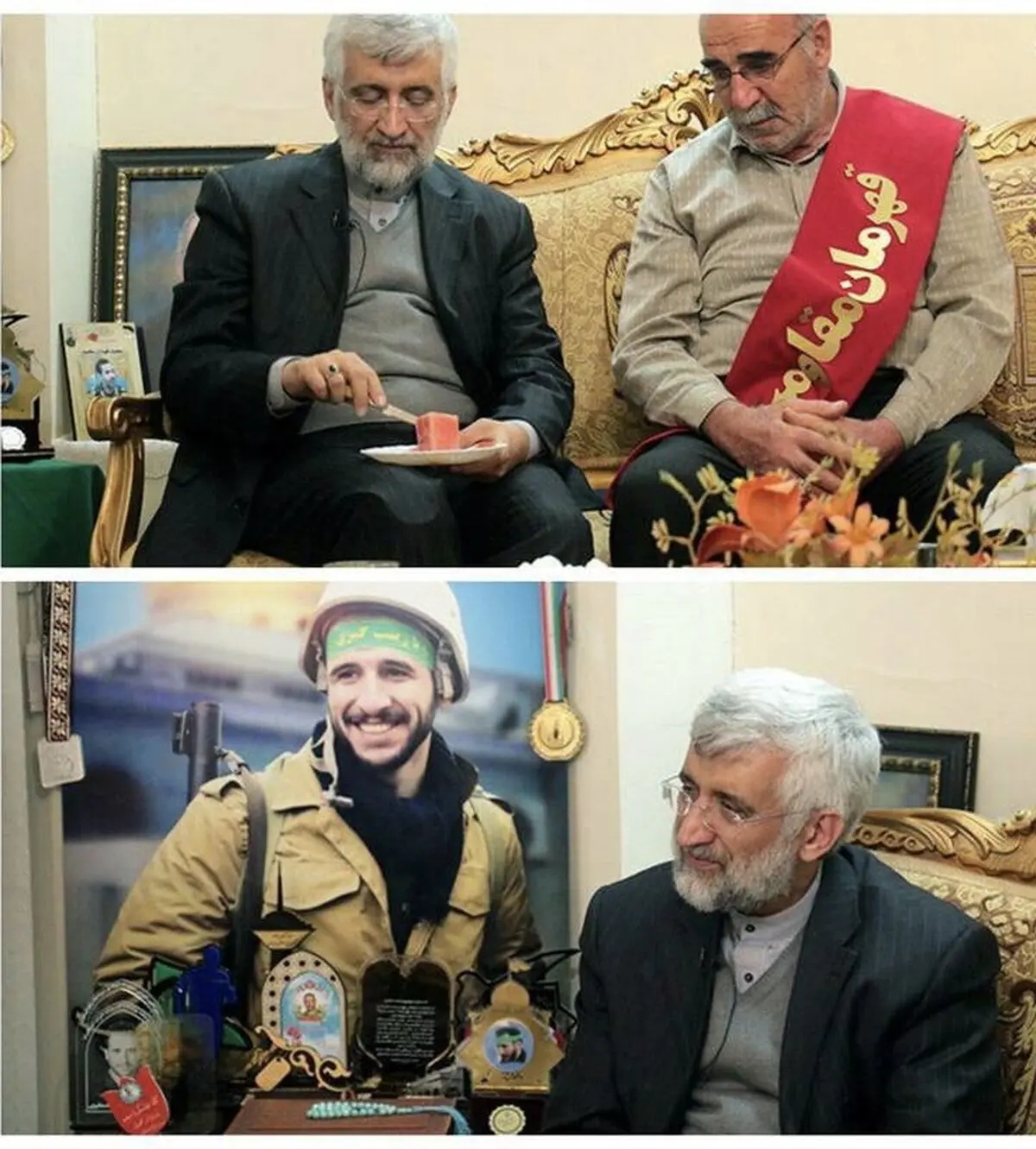 سعید جلیلی شب یلدا کجا بود؟/ عکس