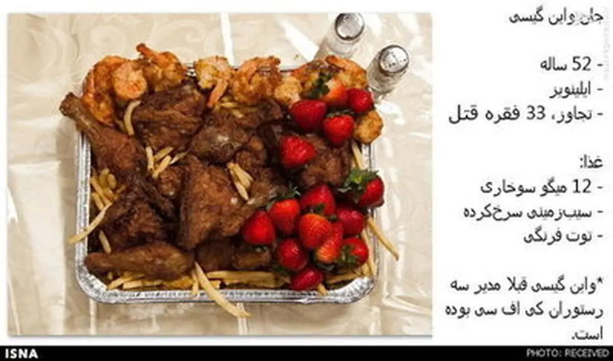 آخرین غذای محکومان به اعدام/تصاویر