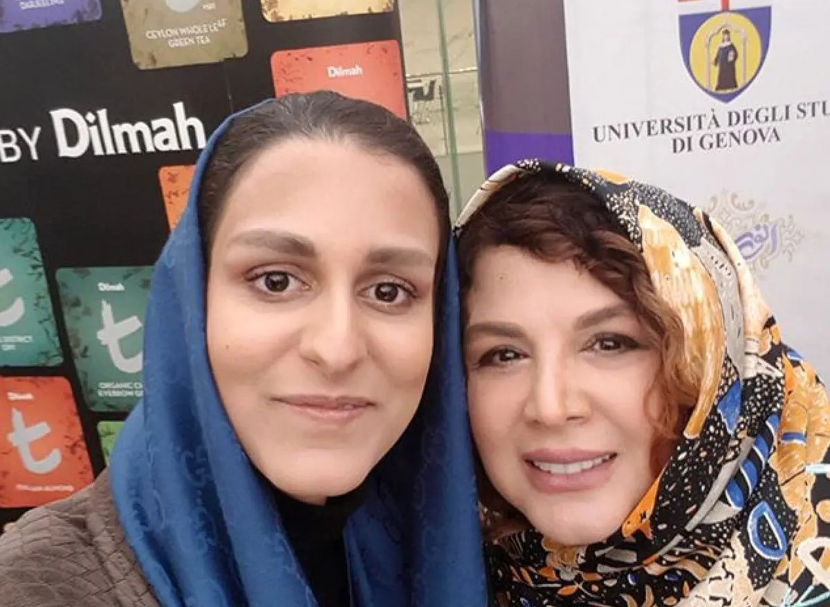 سلفى دختر مهران مديرى به همراه شهره سلطانى/عکس