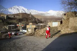 چند سکانس تصویری از ادامه جستجوها برای پیدا کردن لاشه هواپیمای سقوط کرده