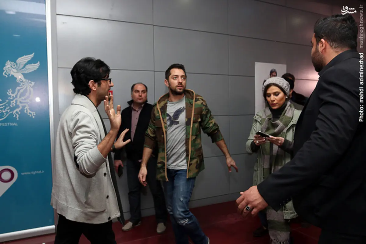 تیپ جالب بهرام رادان در جشنواره فجر/ عکس