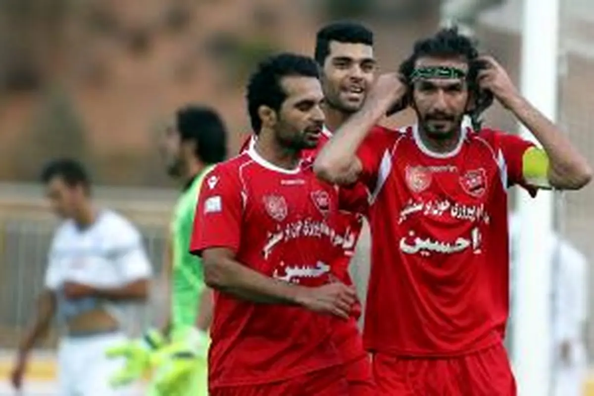 شادي گل دلنشين کاپيتان پرسپوليس (عکس)
