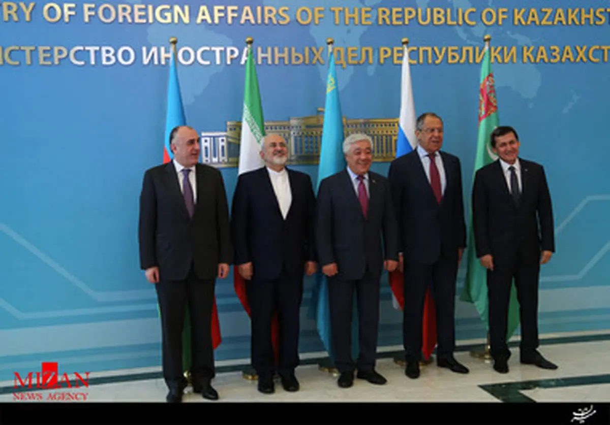 وزرای خارجه پنج کشور ساحلی خزر گرد هم آمدند/ تصاویر