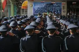 تصاوير: مراسم نمادین بیعت تاریخی کارکنان نیروی هوایی با امام خمینی (ره)