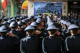 تصاوير: مراسم نمادین بیعت تاریخی کارکنان نیروی هوایی با امام خمینی (ره)