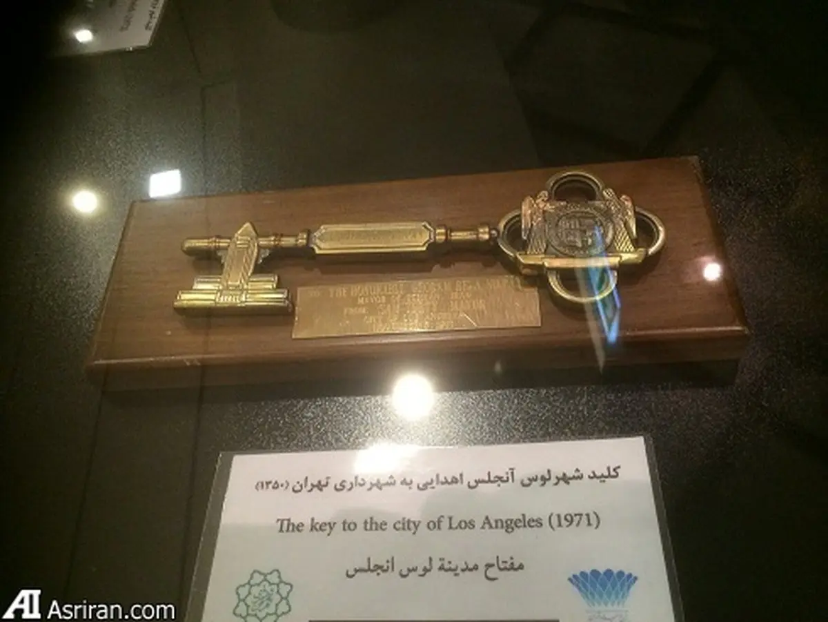 کلید شهر "لس آنجلس"/عکس