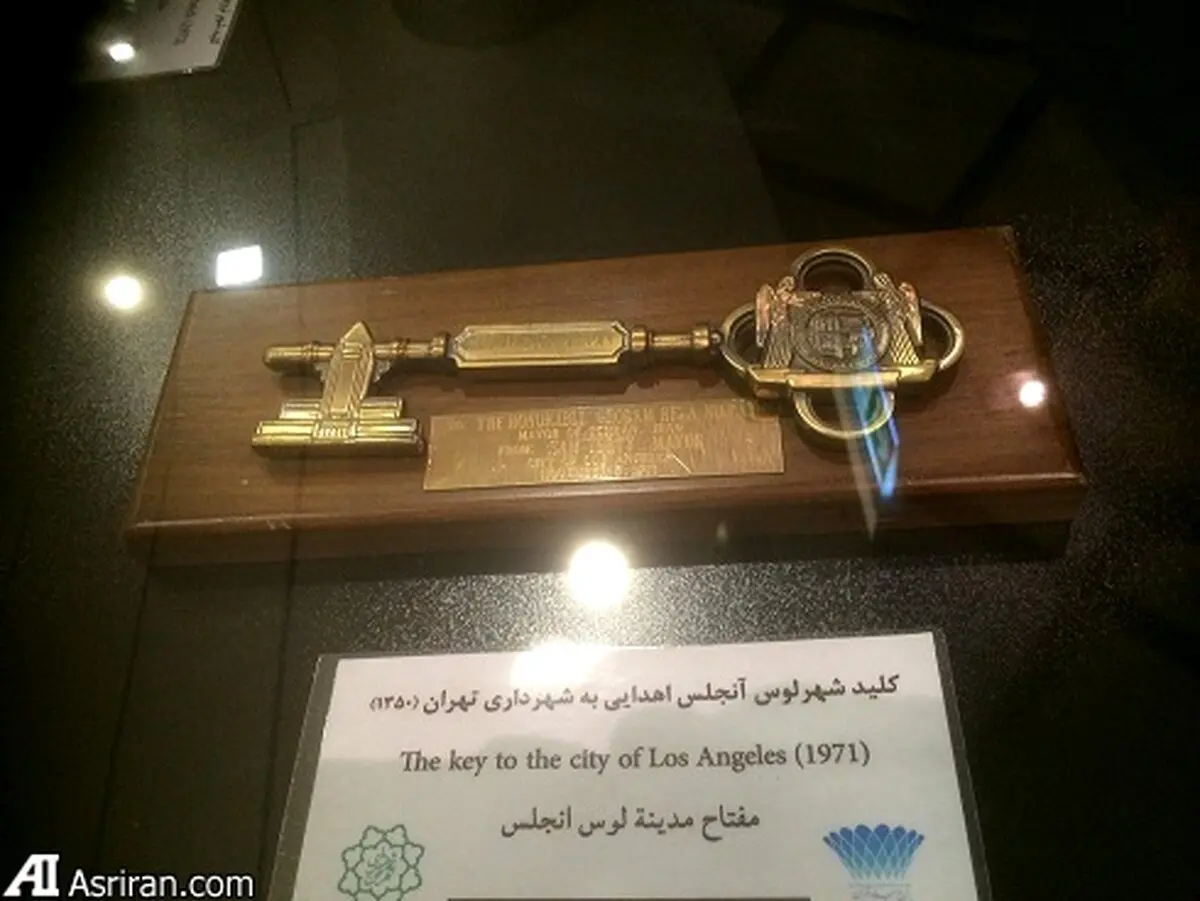 کلید شهر "لس آنجلس"/عکس