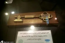 کلید شهر "لس آنجلس"/عکس