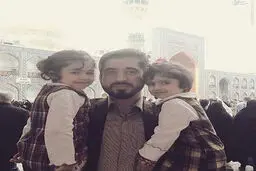 قربانی حادثه منا و 2 دختر خردسالش/عکس