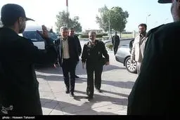 بازدید اکبر ترکان و سردار فدوی از جزایر فارور و فارورگان -کیش