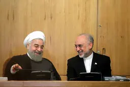 دلجویی روحانی از صالحی/تصاویر