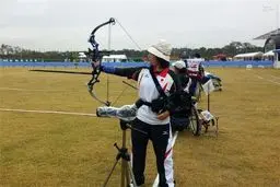 تیراندازی با دهان/ عکس