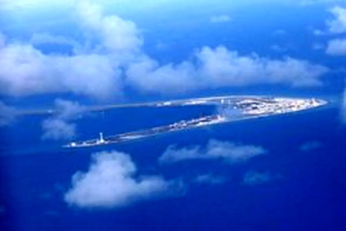 حضور ناو هواپیمابر رونالد ریگان آمریکا در دریای چین!