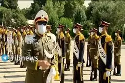 تصاویری دیدنی از یگان تشریفات ارتش + ویدئو