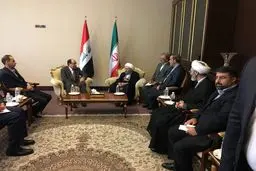 دیدار آیت الله آملی لاریجانی با نوری مالکی/عکس