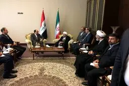دیدار آیت الله آملی لاریجانی با نوری مالکی/عکس