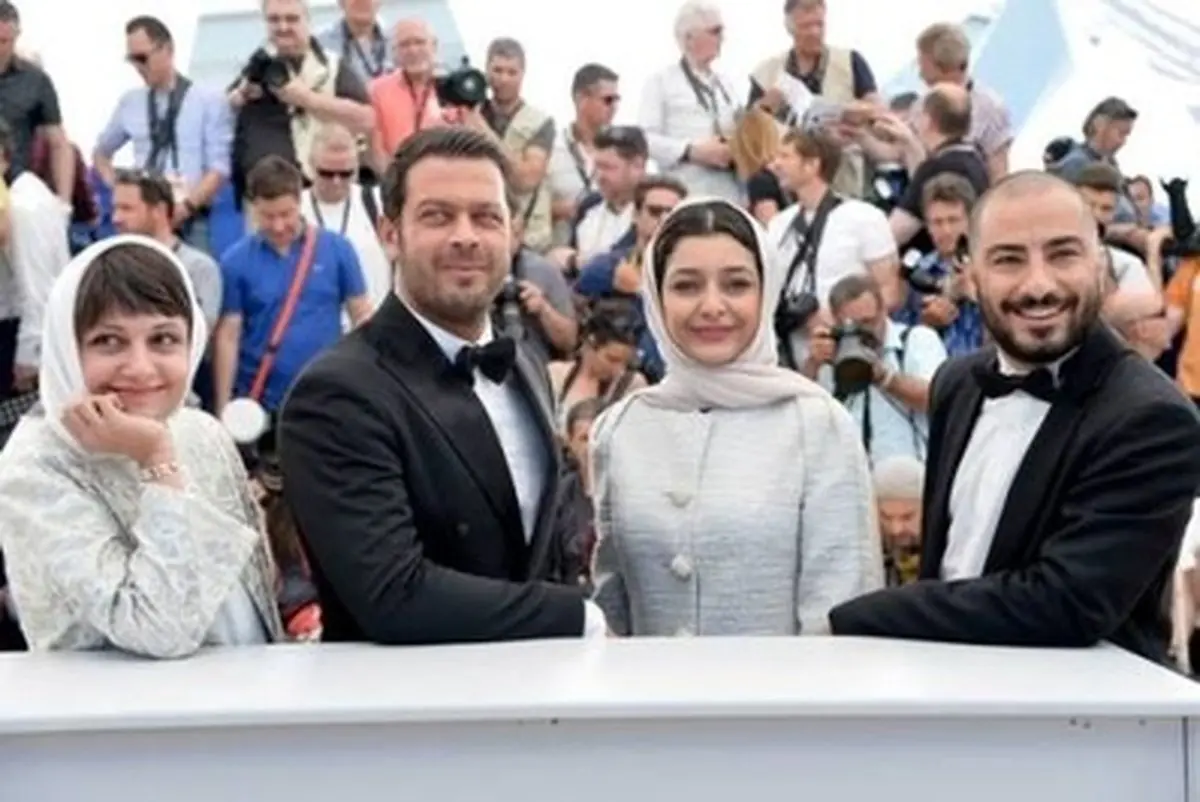 بازیگران «ناهید» روی فرش قرمز کن/تصاویر