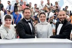 بازیگران «ناهید» روی فرش قرمز کن/تصاویر