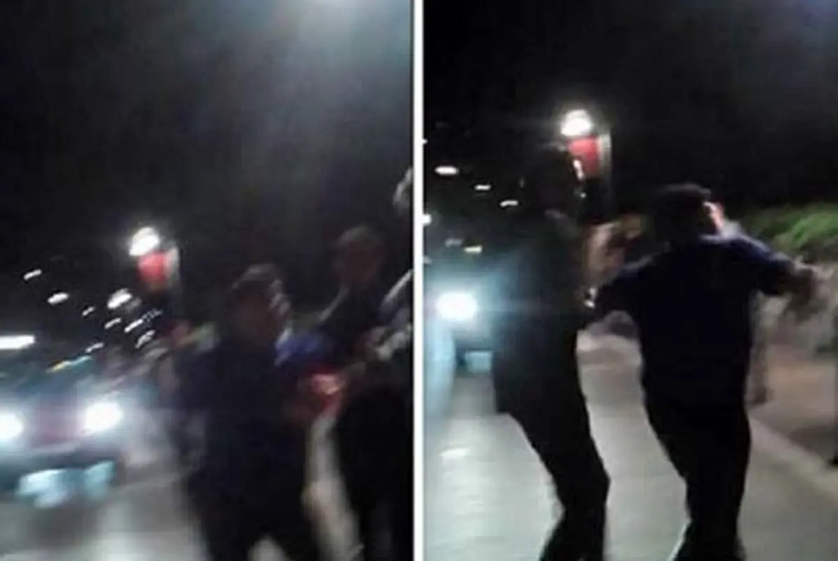 درگيري مارادونا با داماد سابقش (عکس)