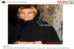 پوشش مرجانه گلچین در تالار وحدت / عکس