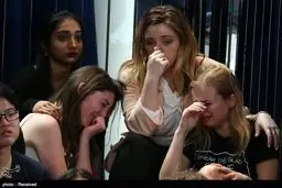 گریه دختران آمریکایی از پیشتازی ترامپ/عکس