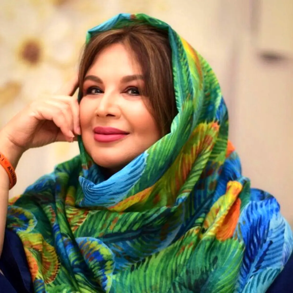 رنگ لبخند بر صورت شهره سلطانی/عکس