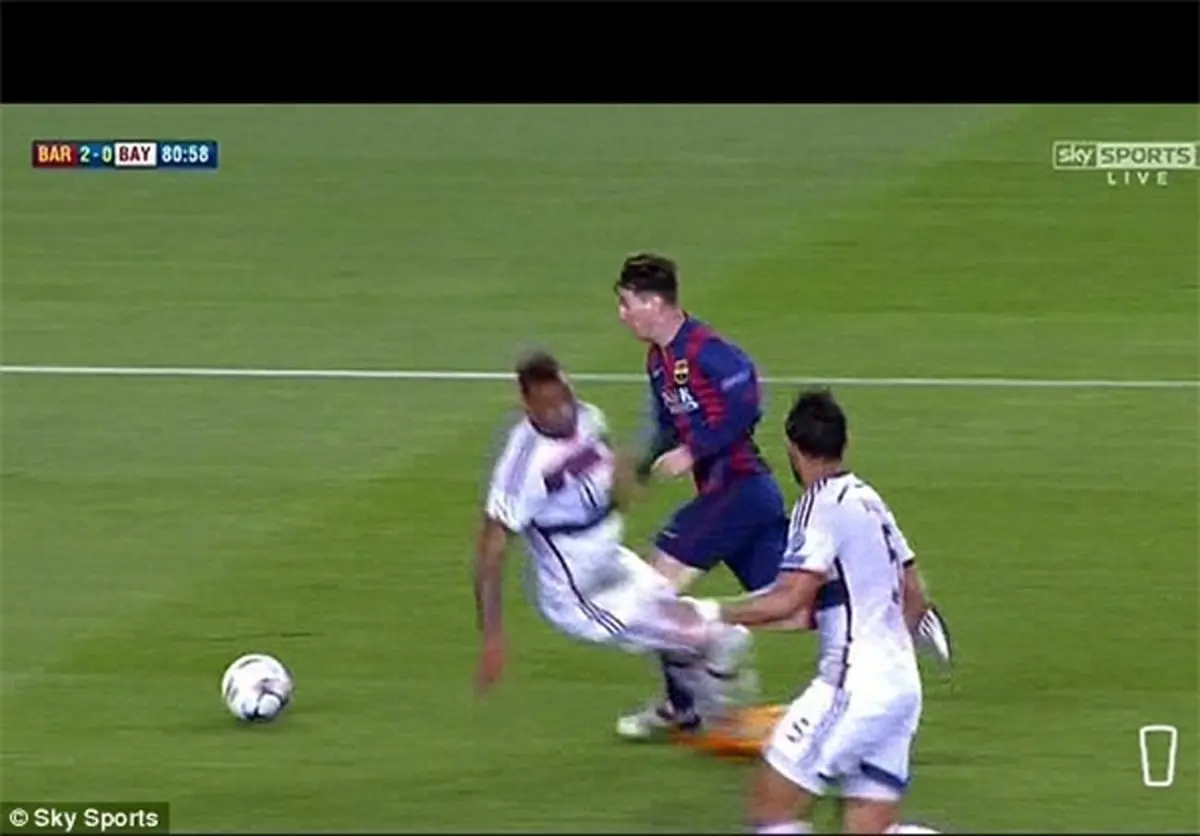 دریبل جادویی مسی و زمین‌خوردن بواتنگ سوژه کاربران شبکه‌های اجتماعی+تصاویر