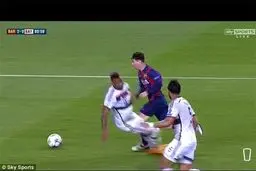 دریبل جادویی مسی و زمین‌خوردن بواتنگ سوژه کاربران شبکه‌های اجتماعی+تصاویر