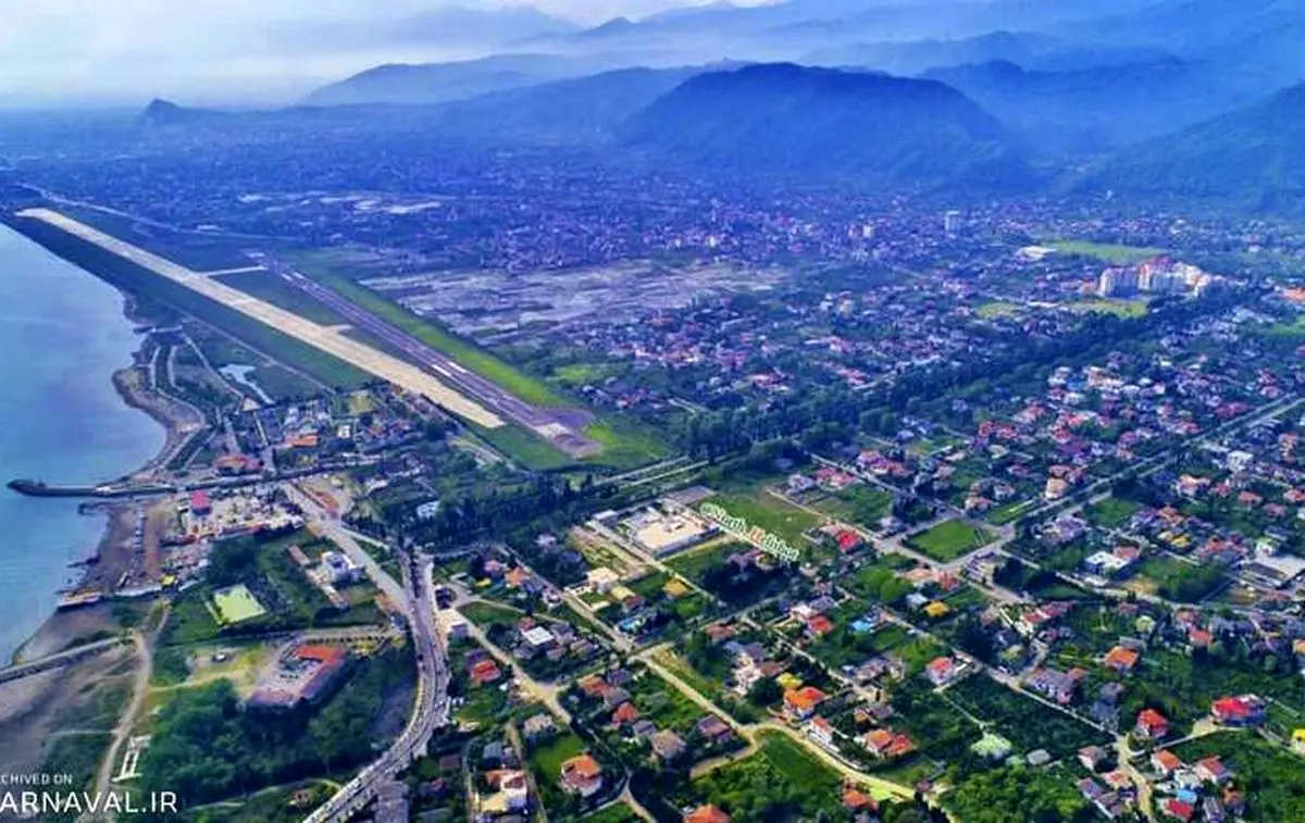 نمایی زیبا از تصویر هوایی از عروس شهرهای ایران/ عکس