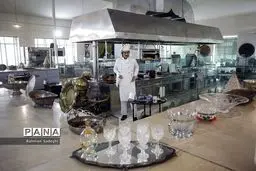 تصاویر دیده نشده از آشپزخانه سلطنتی و مخصوص کاخ سعدآباد