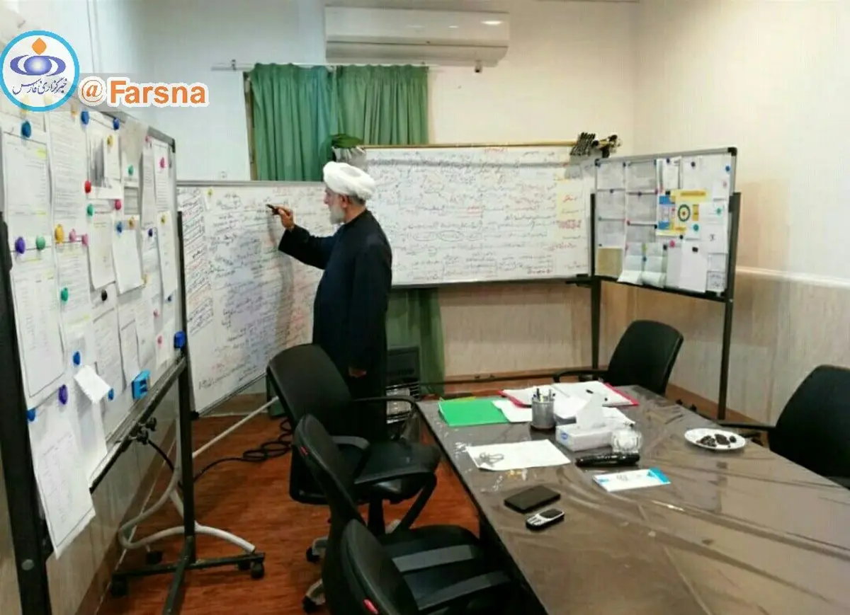 تصویری جالب از دفتر امام جمعه موقت ‎اهواز/ عکس