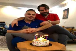 عکس / شهرام قائدی در تولد یکی از دوستانش