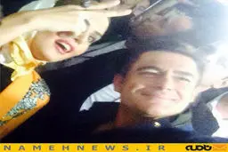 سلفی متفاوت محمدرضا گلزار و الناز شاکردوست