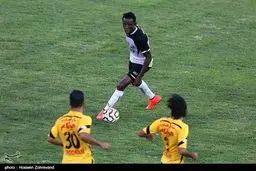 حاشیه‌های تصویری تساوی دیدار راه‌آهن و صبای قم