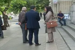 گلوله دفرمه مسیر دادگاه را عوض می‌کند؟/ وکیل مدافع نجفی: موکلم اقرار به قتل شبه عمدی دارد/ حضور علی دایی در دادگاه + تصاویر