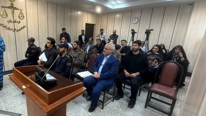 ببینید | سخنان برادر قاتل الهه حسین نژاد در جلوی دادگاه