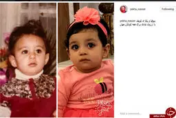 شباهت زیاد خانم بازیگر معروف و دخترش /عکس
