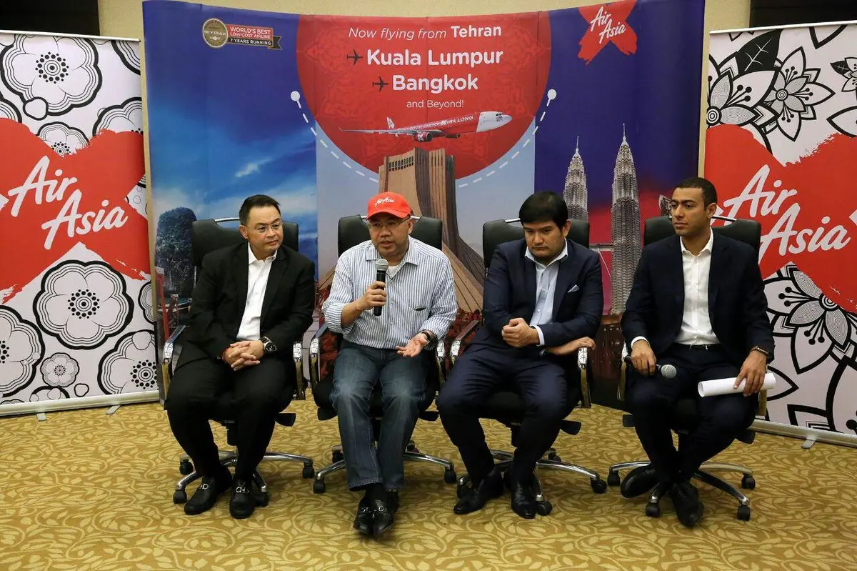 پروازهای ارزان ایرآسیا از تهران به کوالالامپور و بانکوک