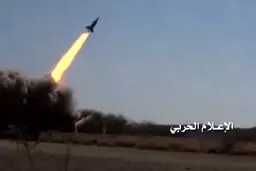شلیک موشک «زلزال۱» به سمت مواضع متجاوزان در عسیر