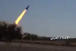 شلیک موشک «زلزال۱» به سمت مواضع متجاوزان در عسیر
