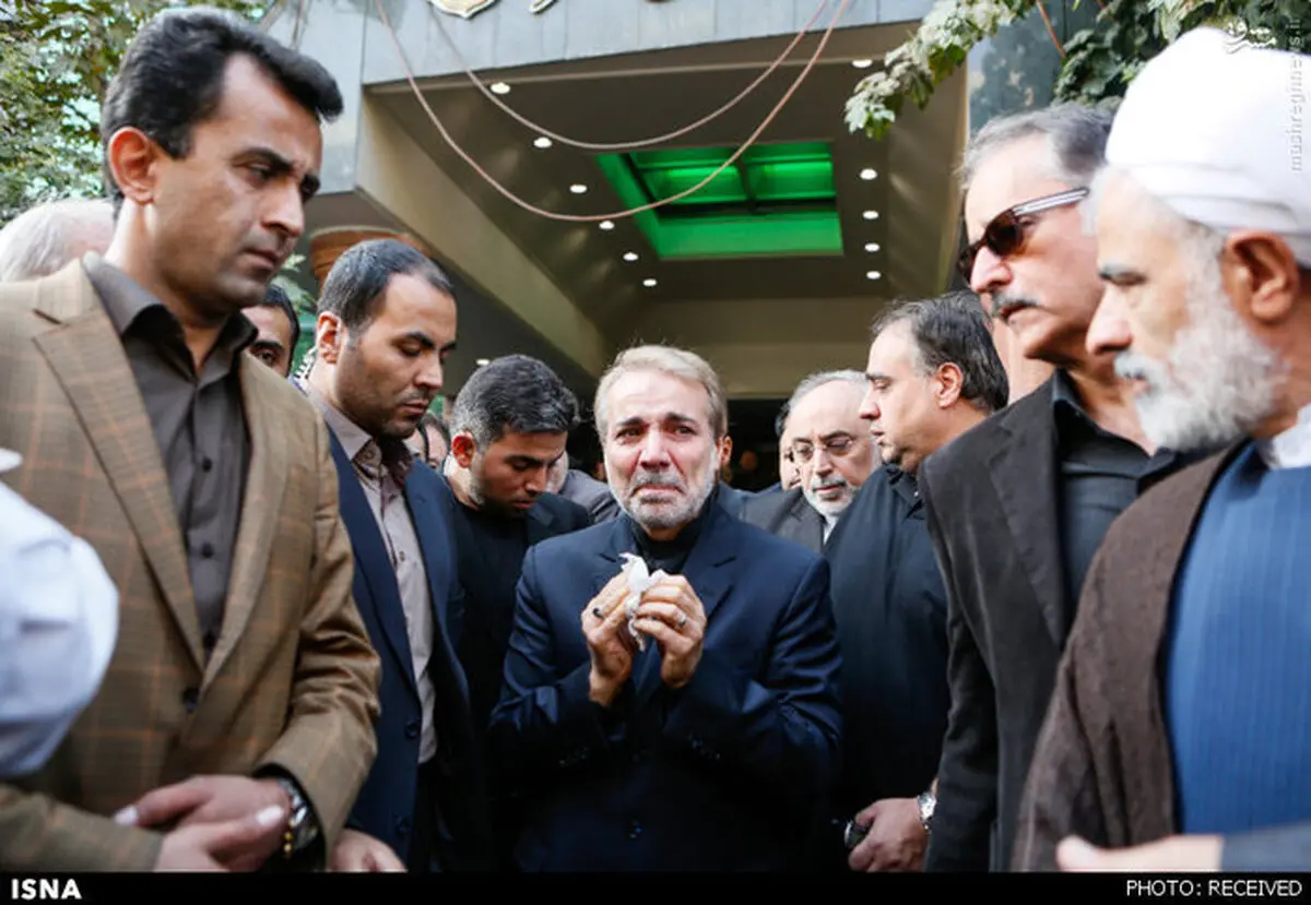 مراسم تشییع پیکر برادر سخنگوی دولت/تصاویر