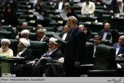 تصاویری از سوگند خوردن نمایندگان