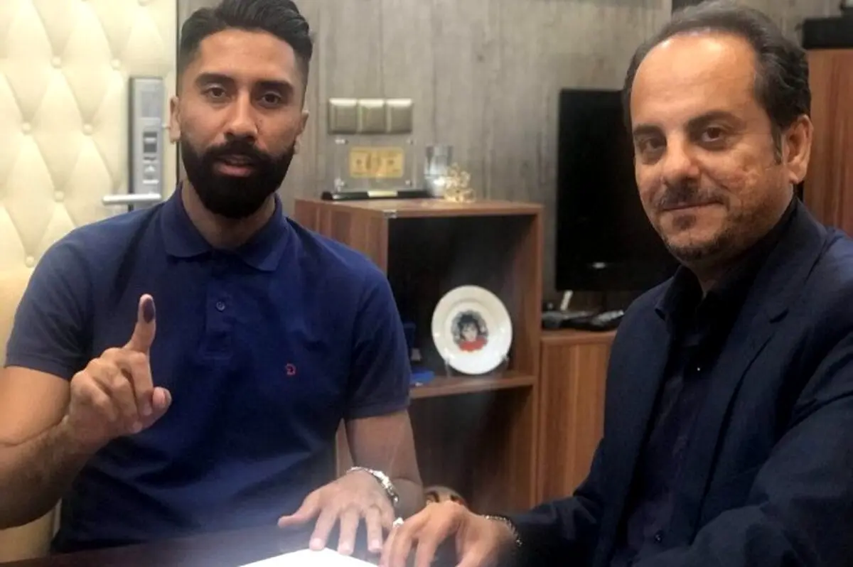 تمدید قرارداد هافبک استقلال/ باقری: پیشنهاد داشتم اما خوشحالم که ماندم + عکس