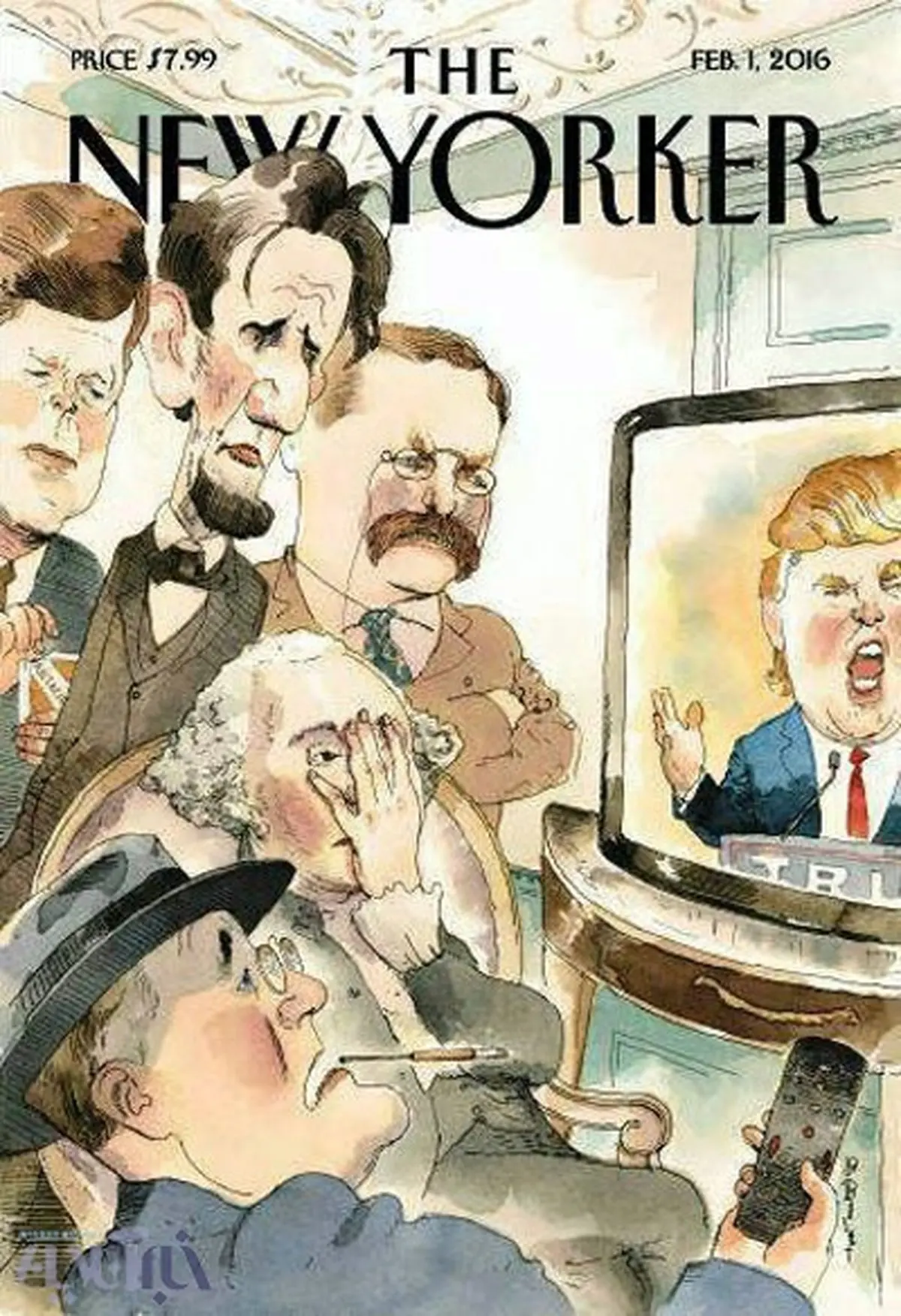 کاریکاتور/ نامزدی که باعث خجالت روسای جمهور قبلی است!