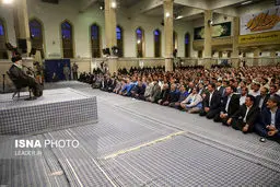 دیدار جمعی از کارگران سراسر کشور با مقام معظم رهبری/تصاویر