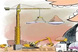 رشد زمین خواری! /کاریکاتور