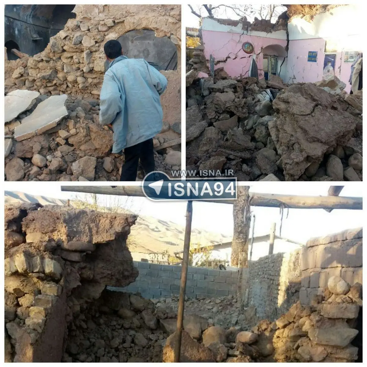 اولین تصویر از منطقه زلزله زده کرمان