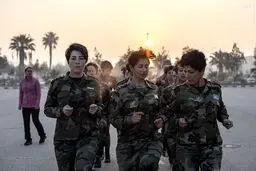 عکس/ زنان تکاور ارتش سوریه